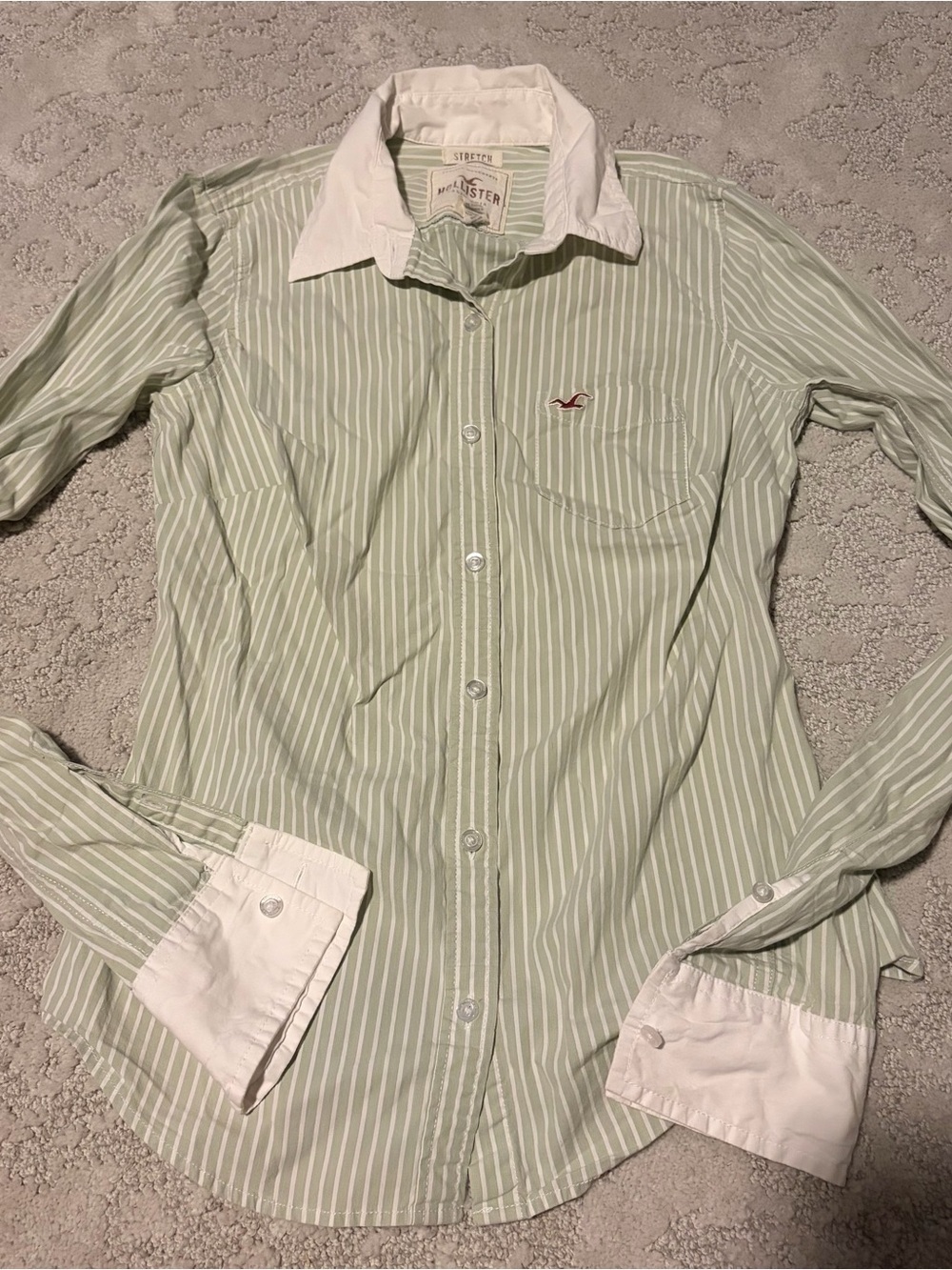 Y2K Hollister striped long sleeve